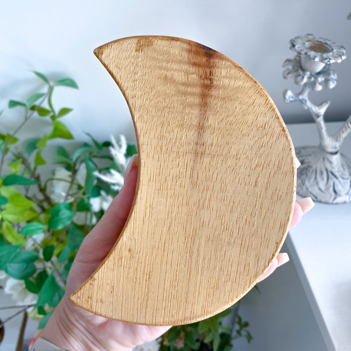 Unique Handmade Moon Wood Bowl