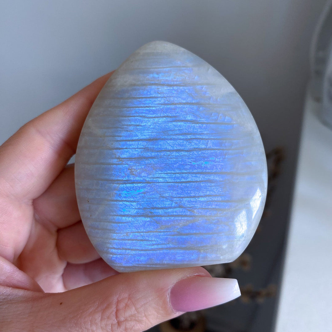 Blue Flash Moonstone Flame 