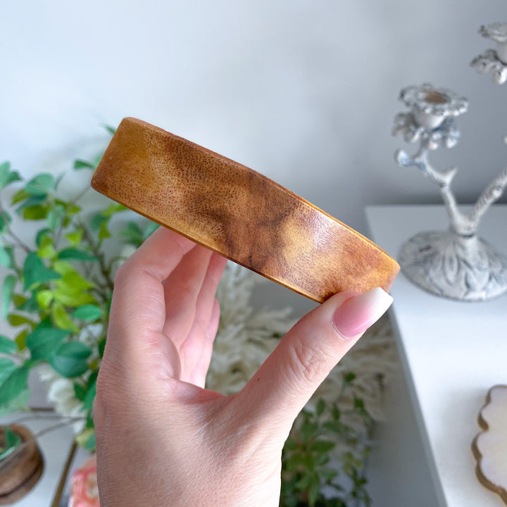 Unique Handmade Moon Wood Bowl