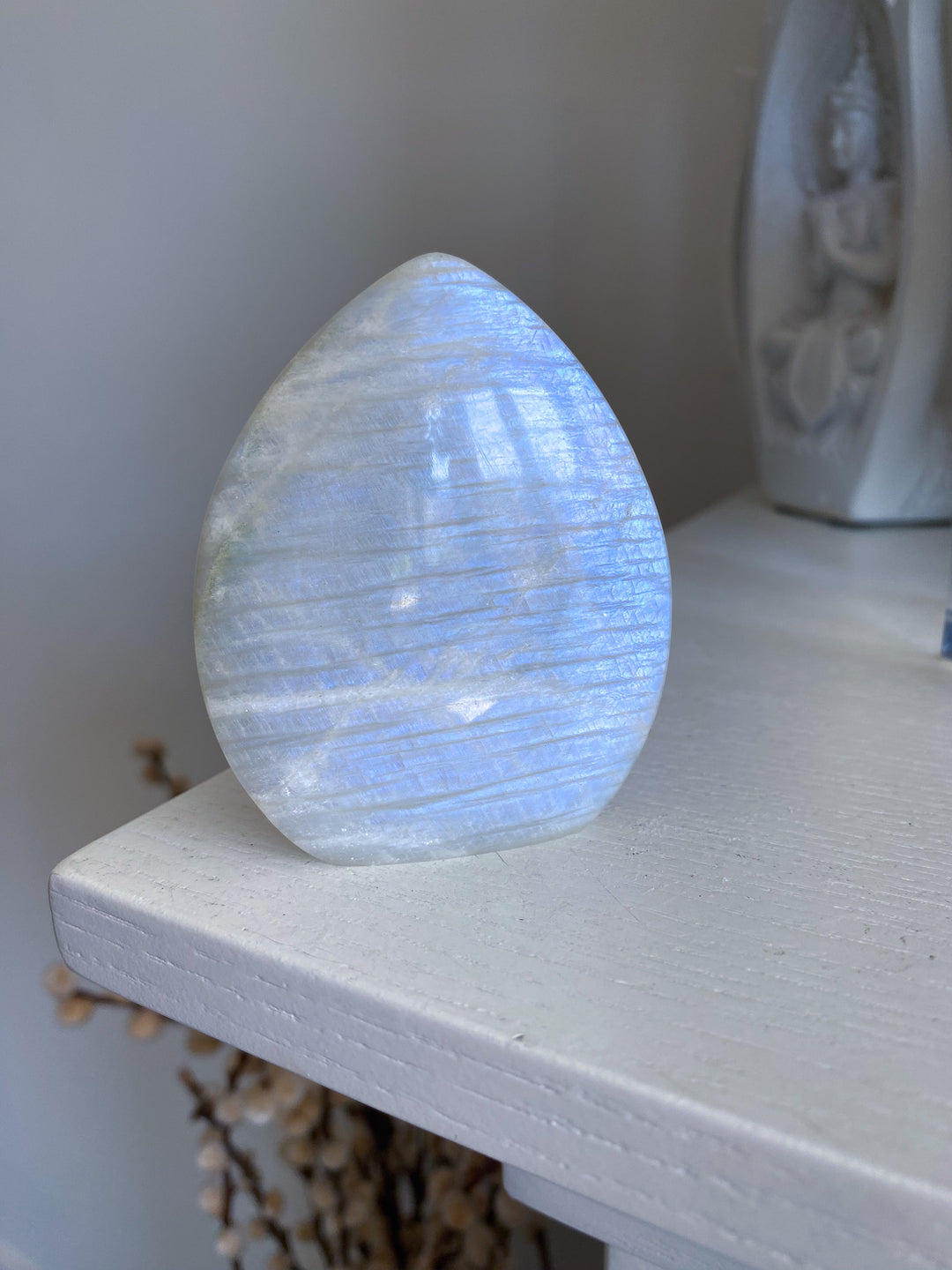 Blue Flash Moonstone Flame 