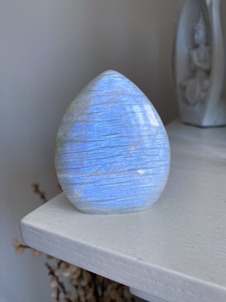 Blue Flash Moonstone Flame 