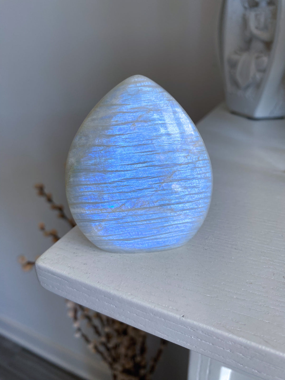 Blue Flash Moonstone Flame 