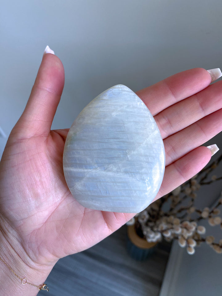 Blue Flash Moonstone Flame 