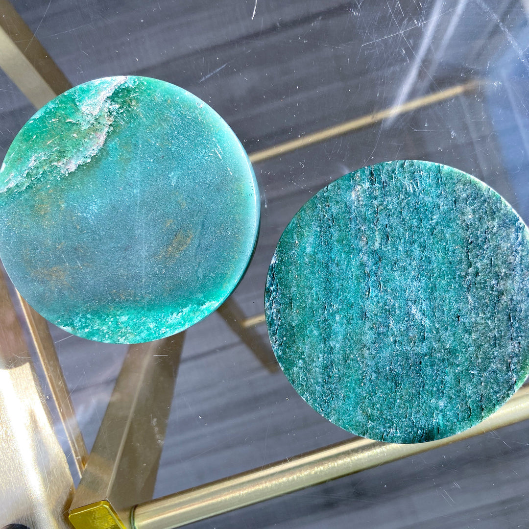 Green Aventurine Charger / Coaster 3"