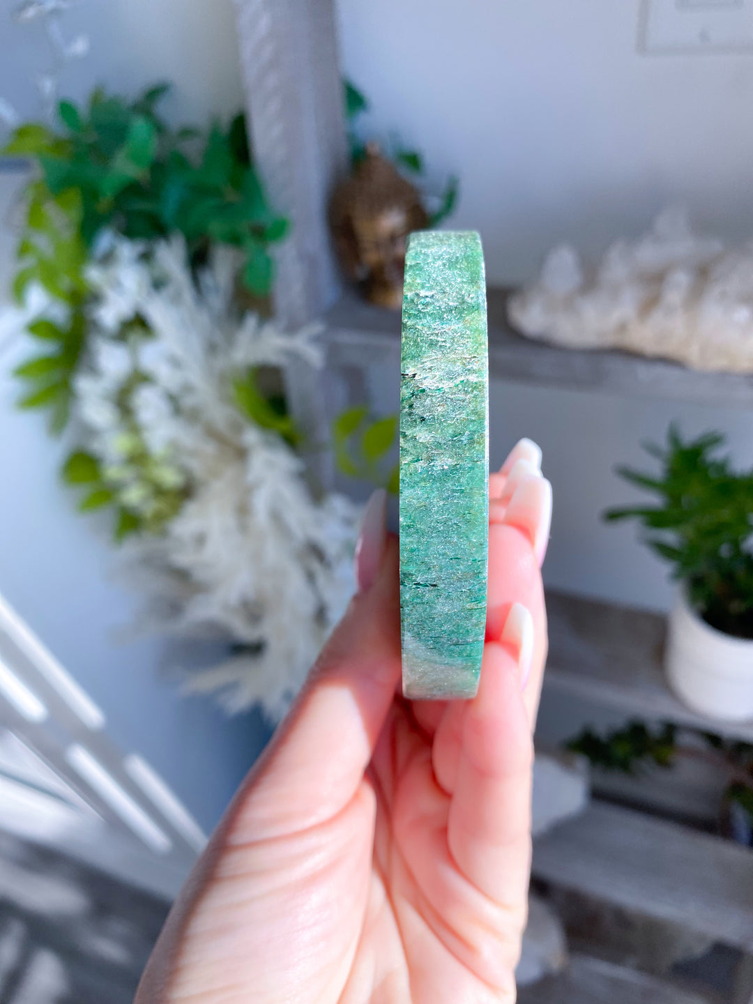 Green Aventurine Charger / Coaster 3"