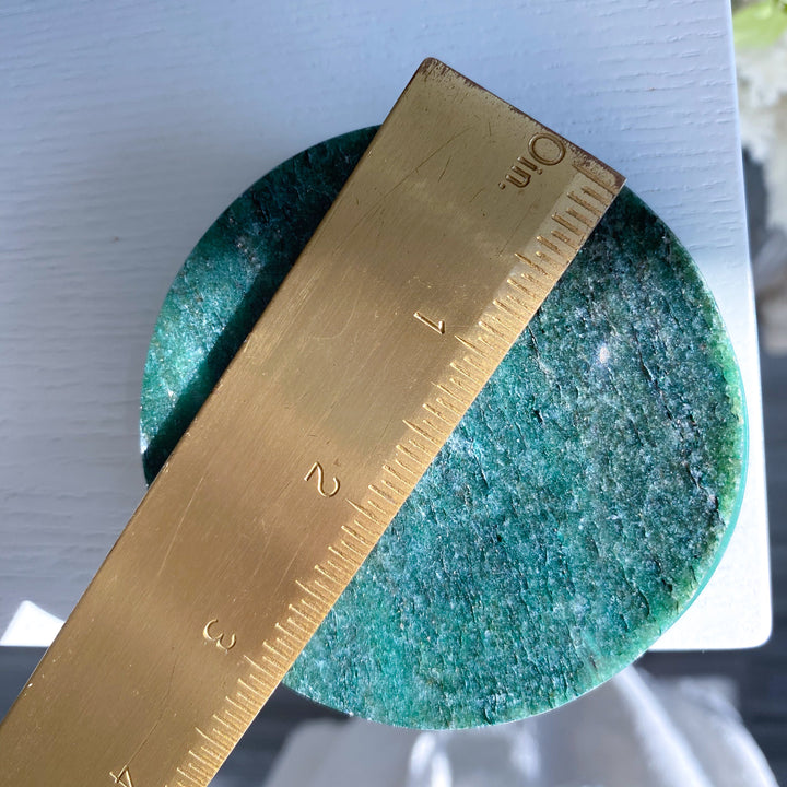 Green Aventurine Charger / Coaster 3"
