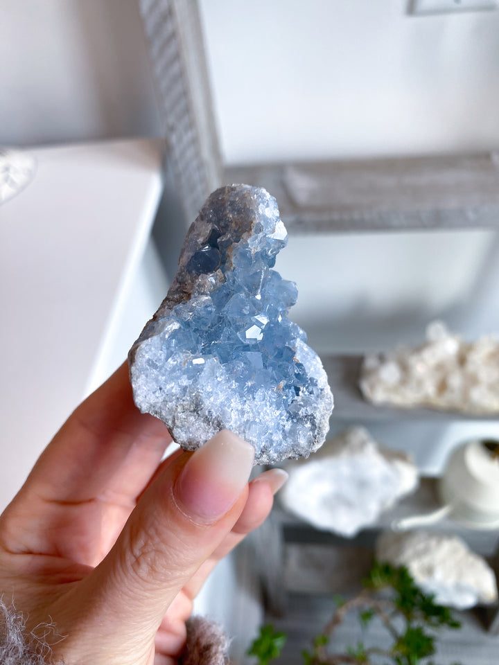 Small Celestite Cluster - #26
