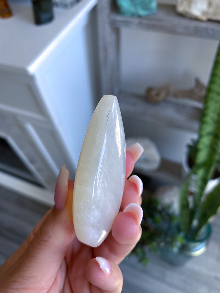 Small Blue Flash Moonstone Flame 