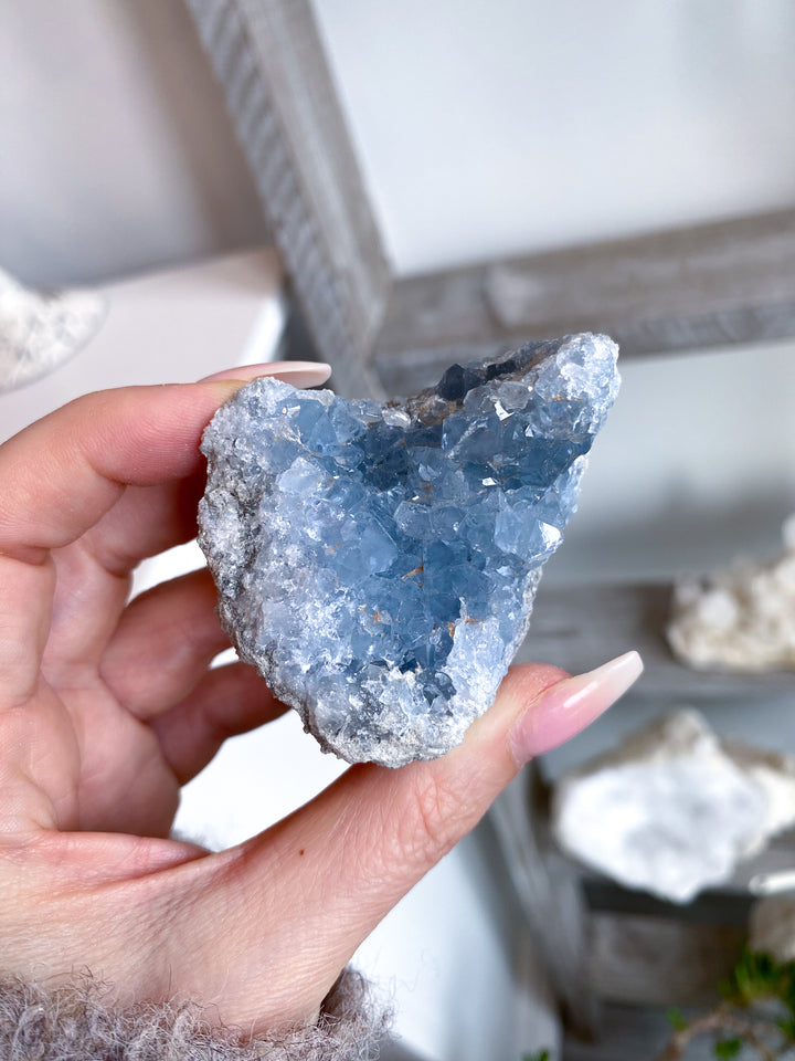 Small Celestite Cluster - #26