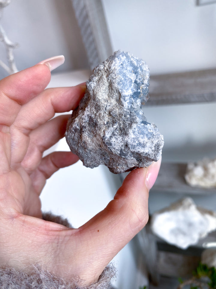 Small Celestite Cluster - #26