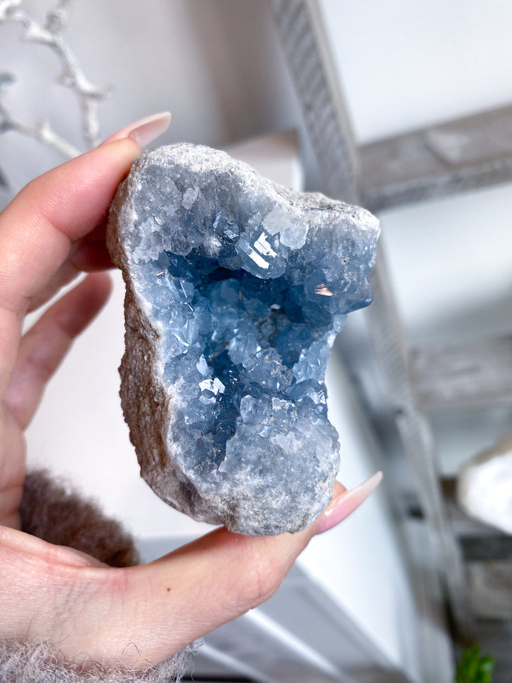 Cavern Celestite Cluster #14