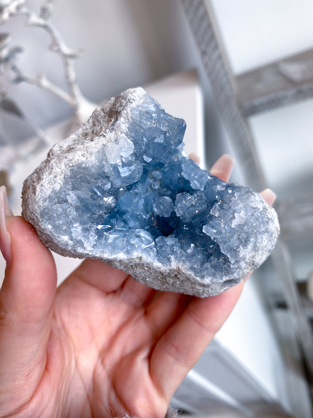 Cavern Celestite Cluster #14