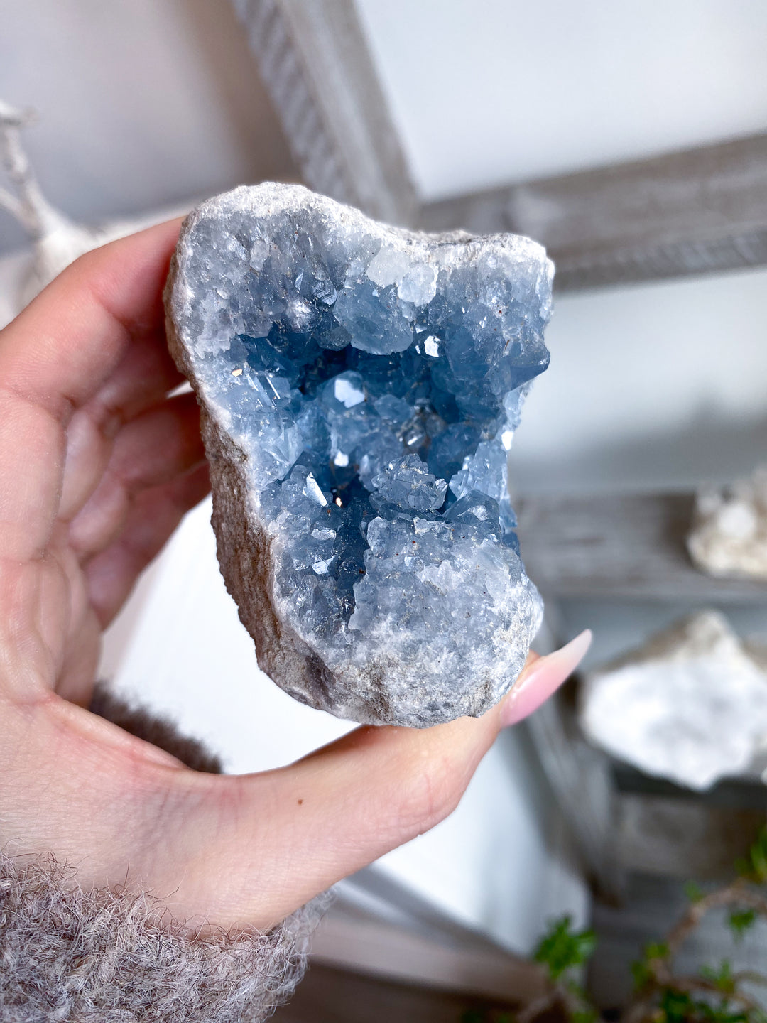 Cavern Celestite Cluster #14