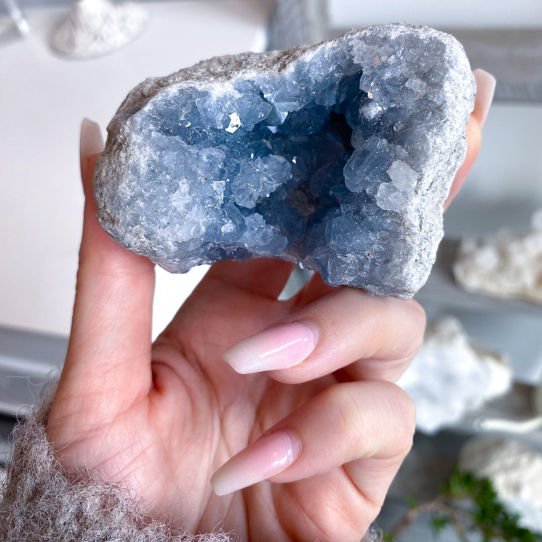 Cavern Celestite Cluster #14