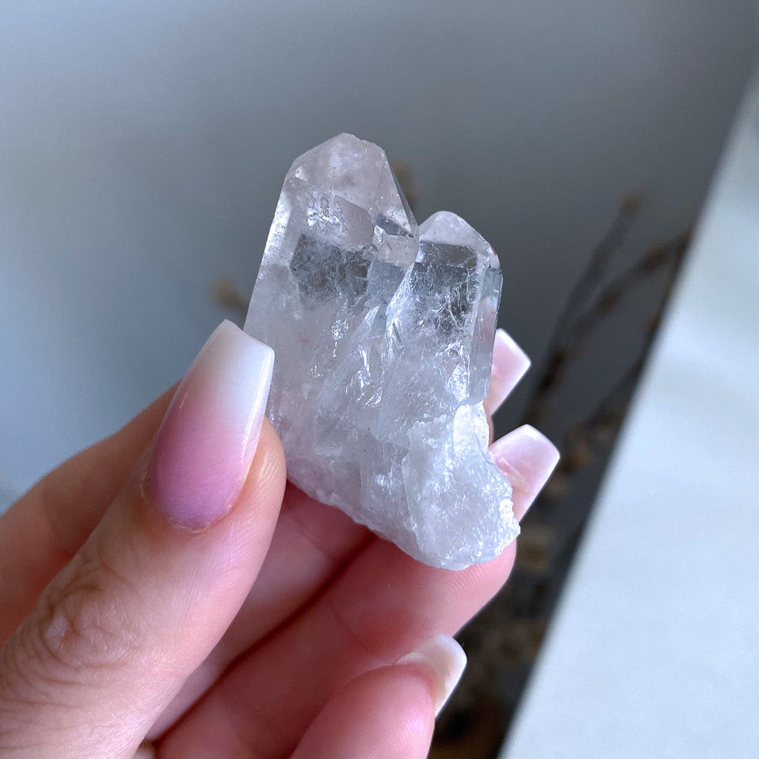Clear Quartz Twin Cluster