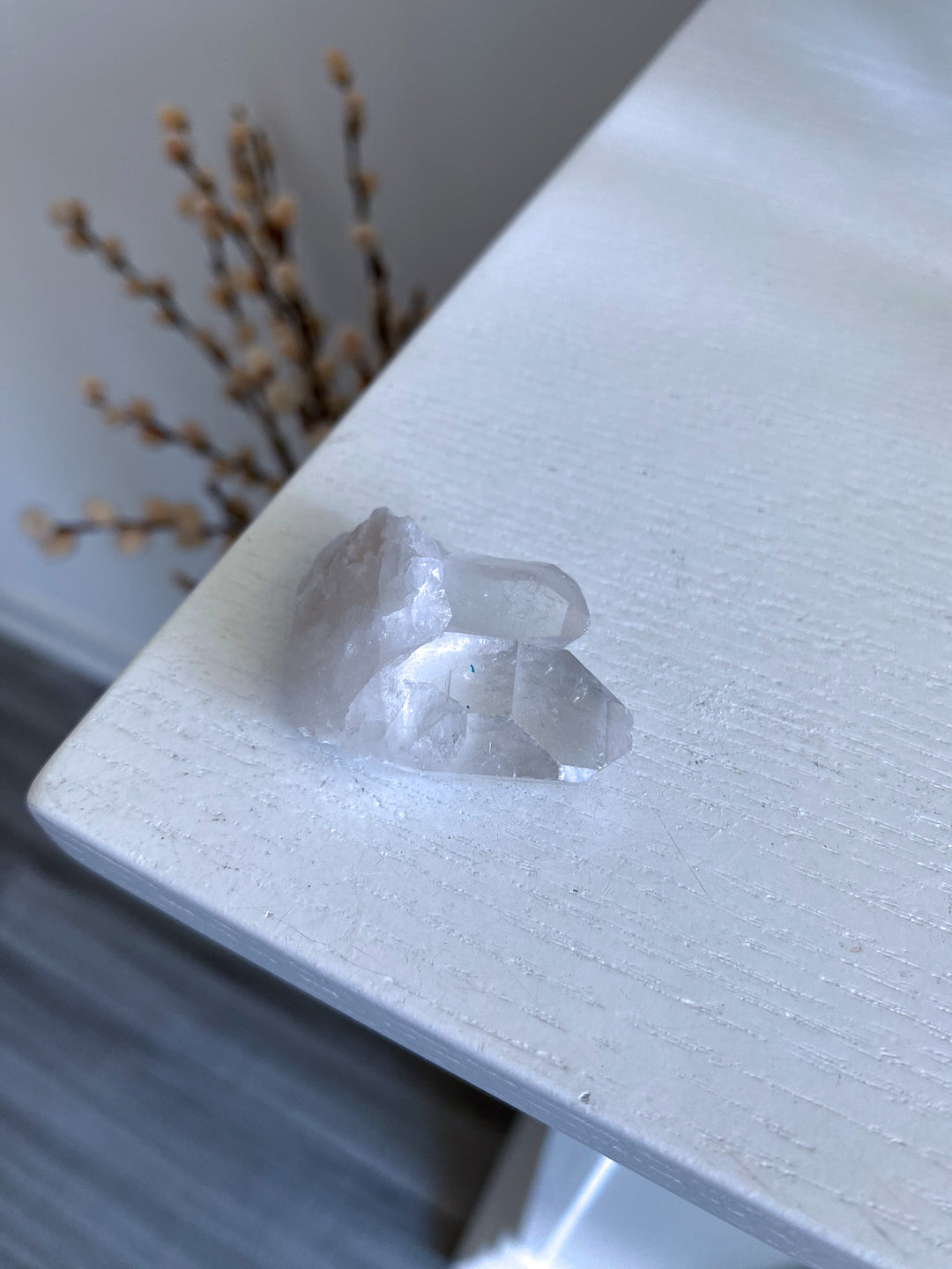 Clear Quartz Twin Cluster