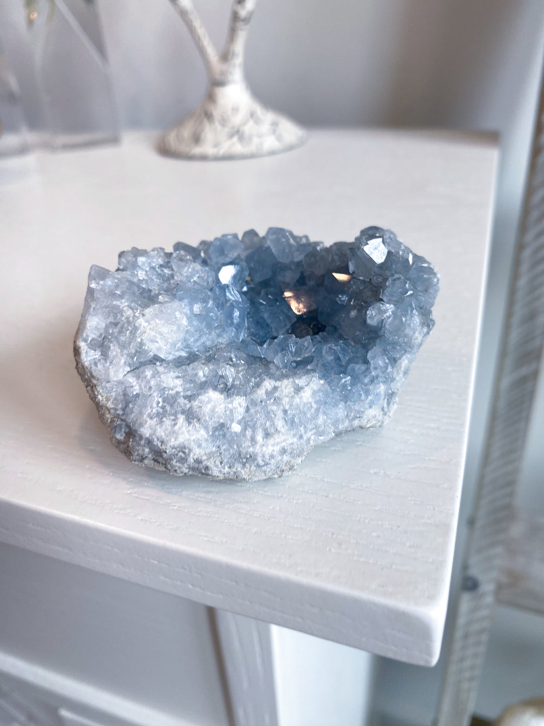 Standing Celestite Cluster #10