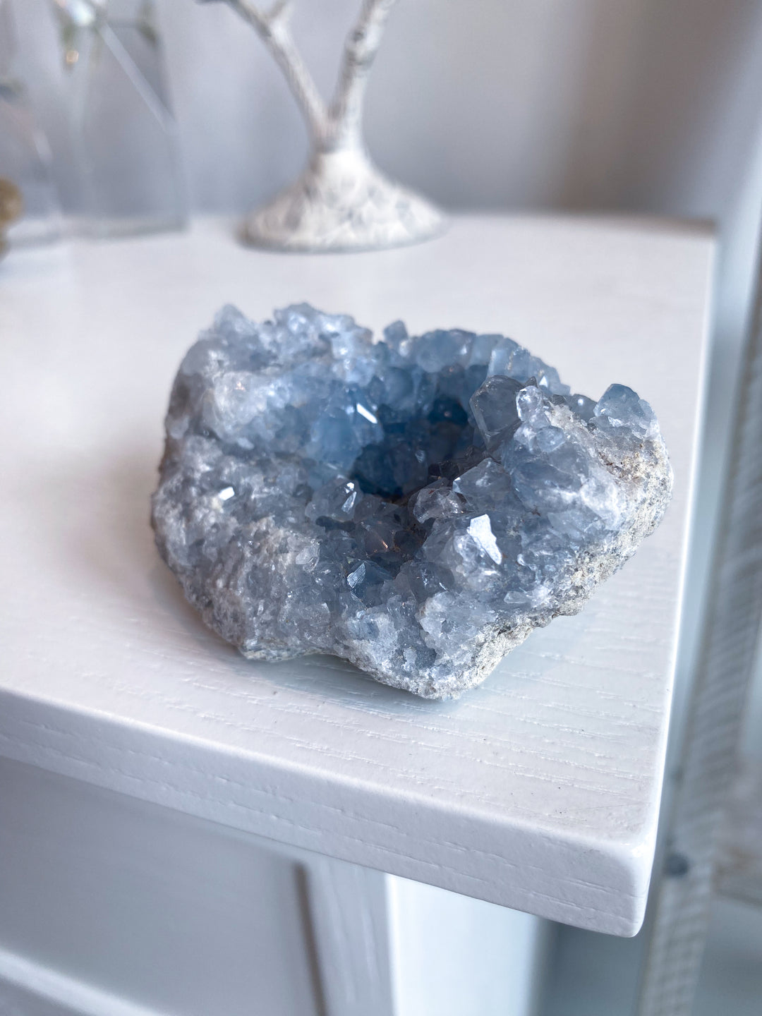 Standing Celestite Cluster #10