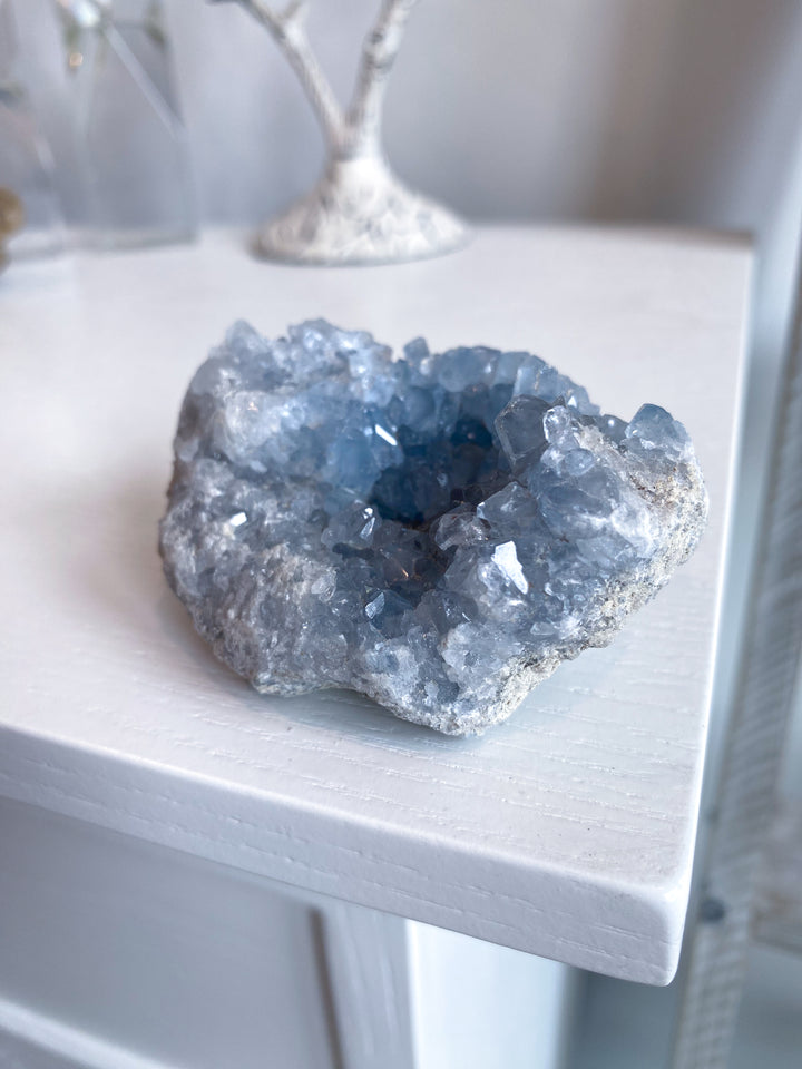 Standing Celestite Cluster #10