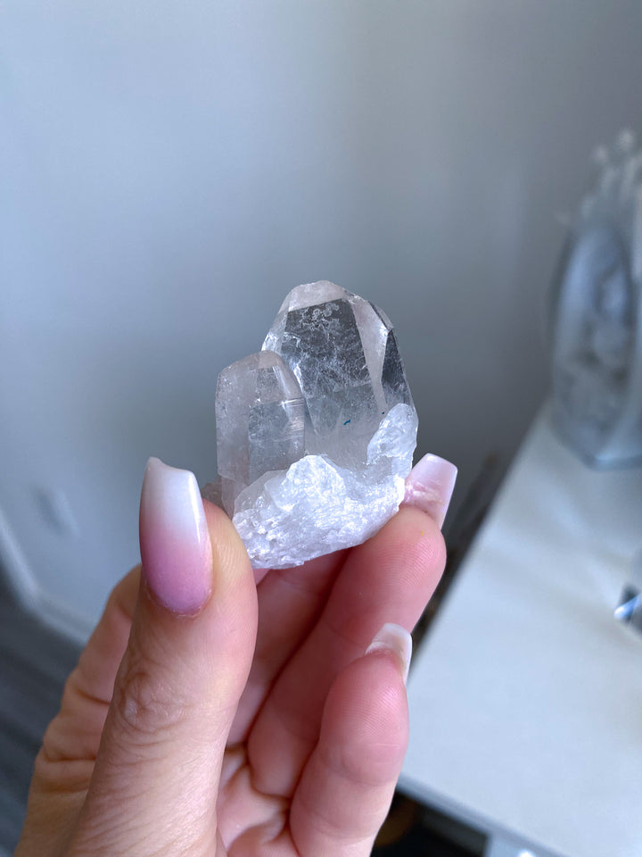 Clear Quartz Twin Cluster