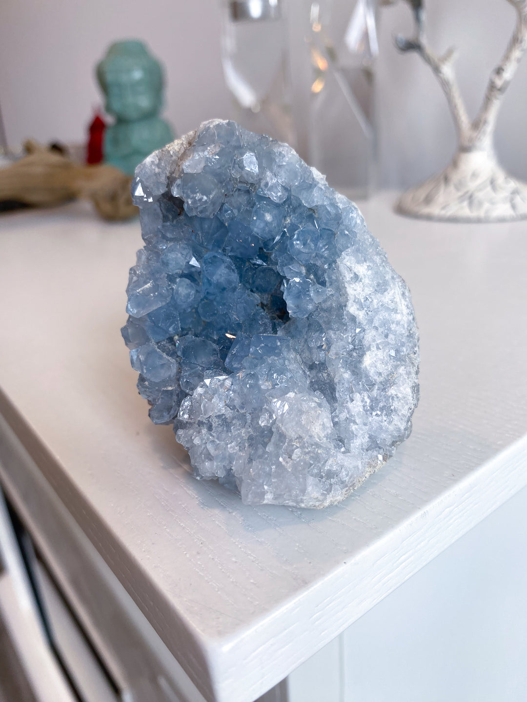 Standing Celestite Cluster #10