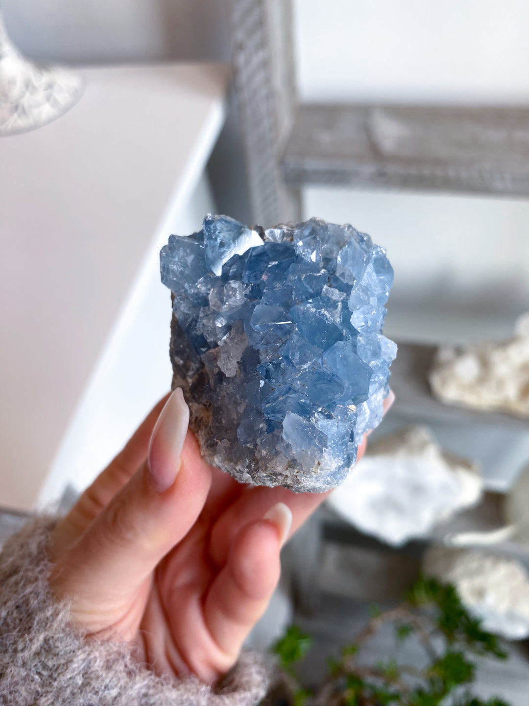 Beautiful Celestite Cluster #21