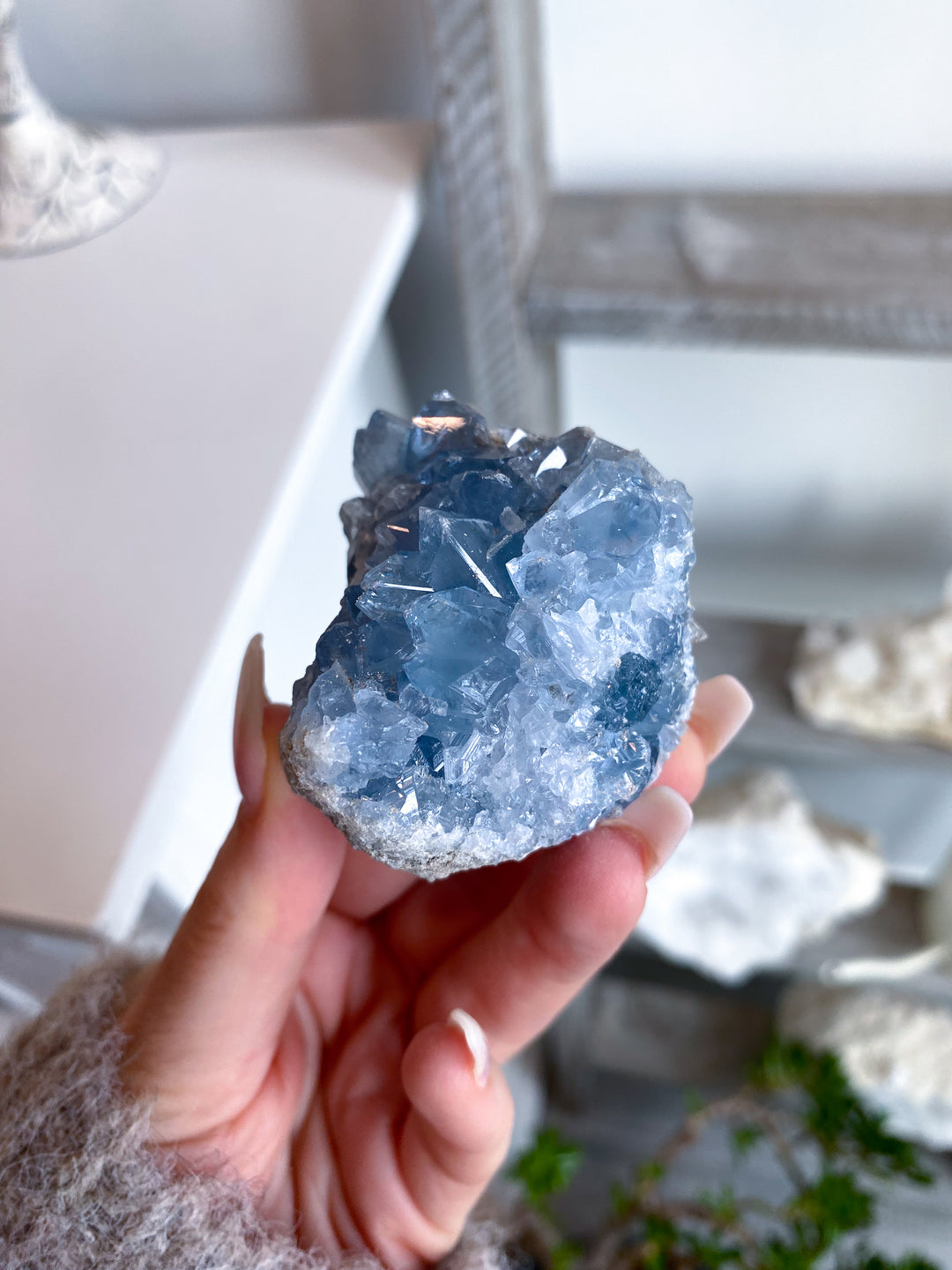 Beautiful Celestite Cluster #21