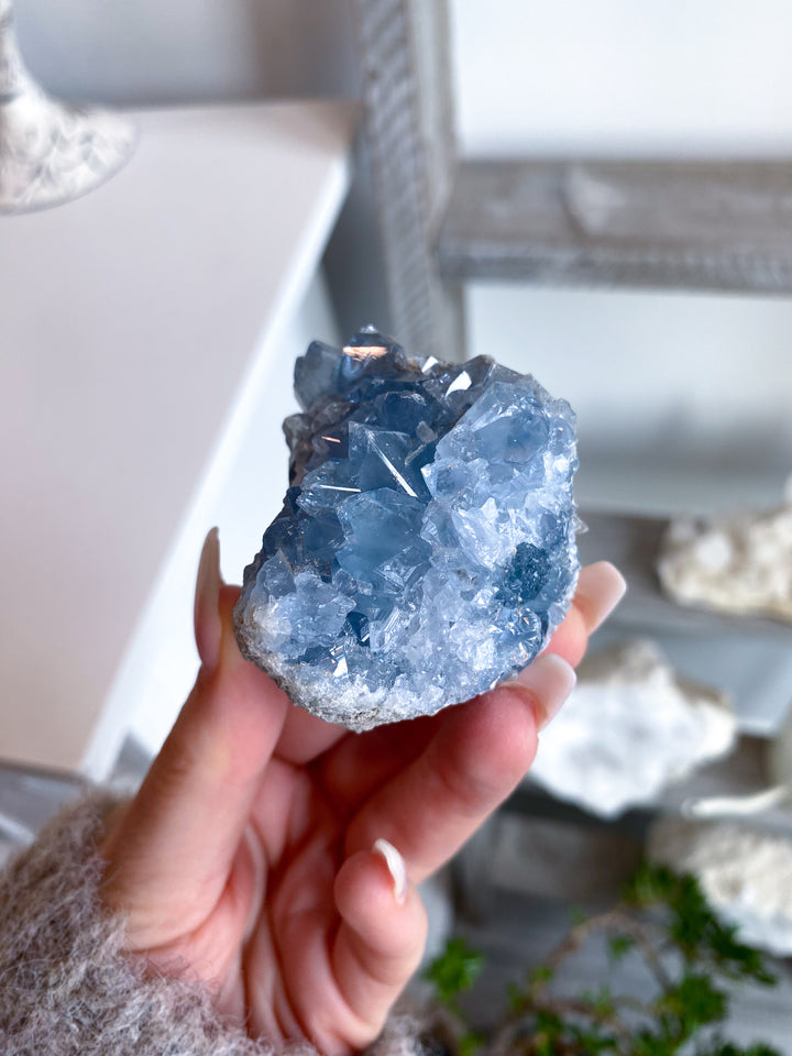 Beautiful Celestite Cluster #21