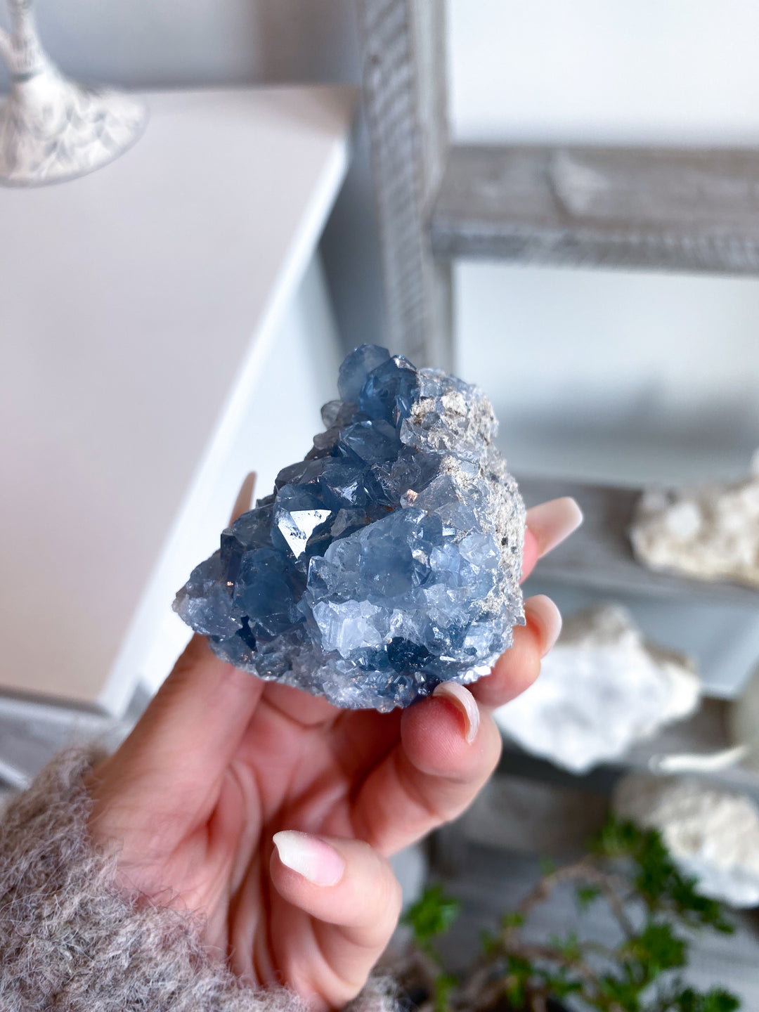 Beautiful Celestite Cluster #21