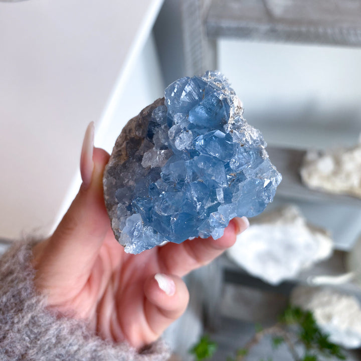 Beautiful Celestite Cluster #21