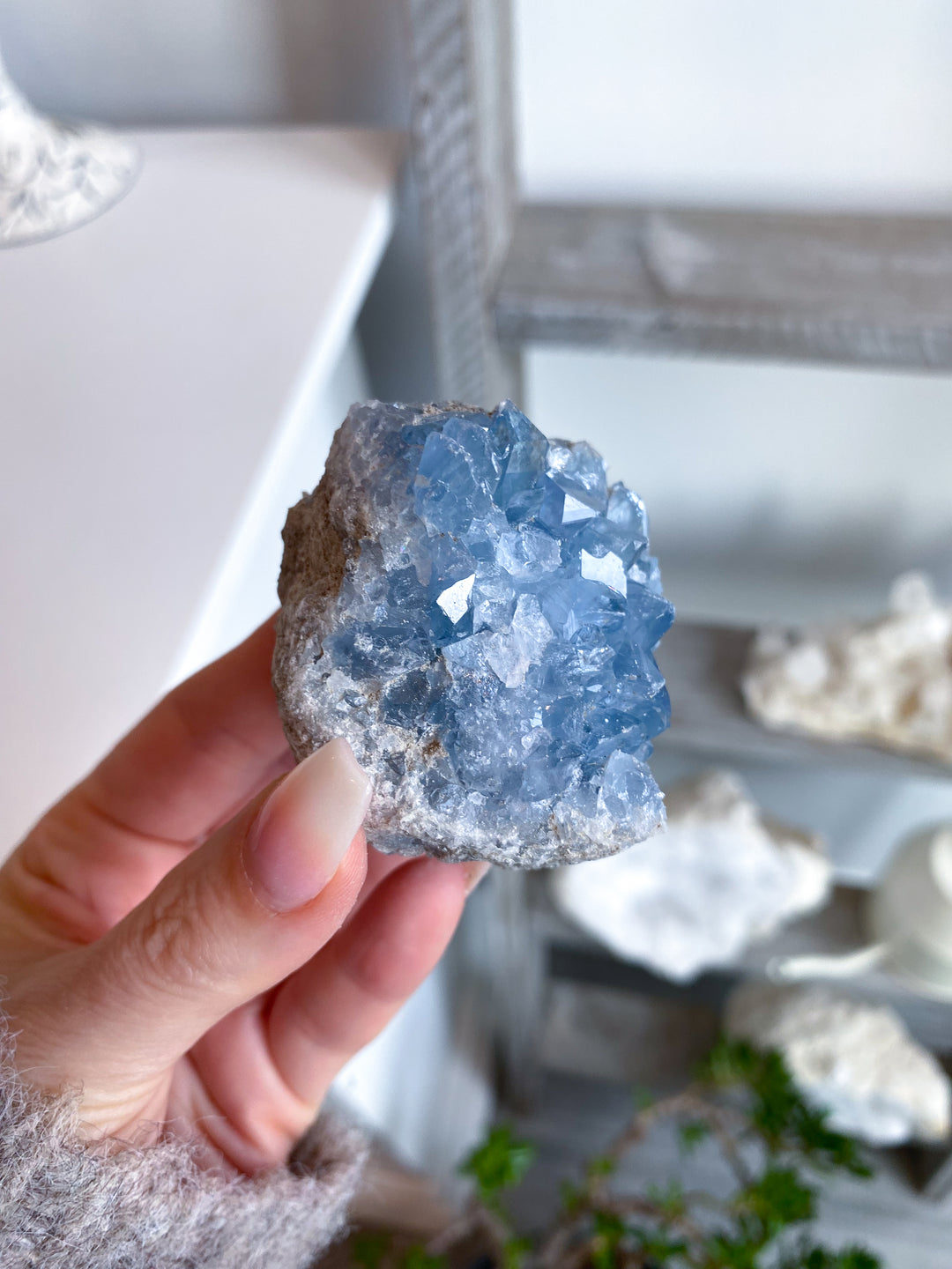 Beautiful Celestite Cluster #21