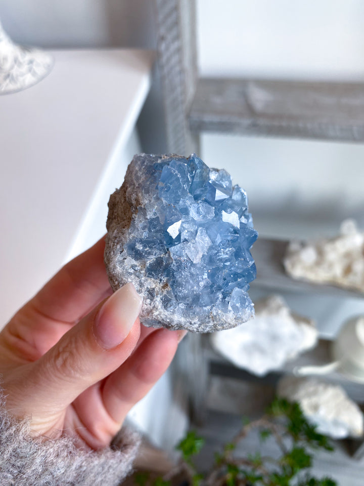 Beautiful Celestite Cluster #21