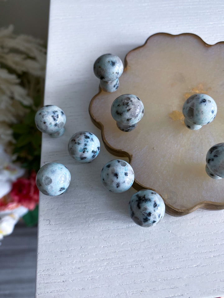 Kiwi Jasper Mini Mushroom