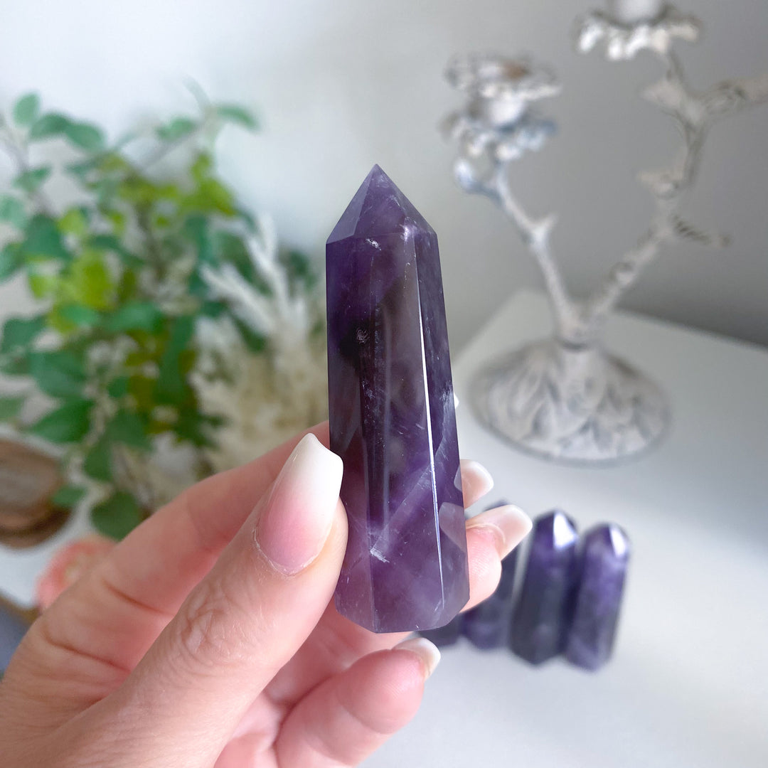 Amethyst Tower: 2.5" - 3"