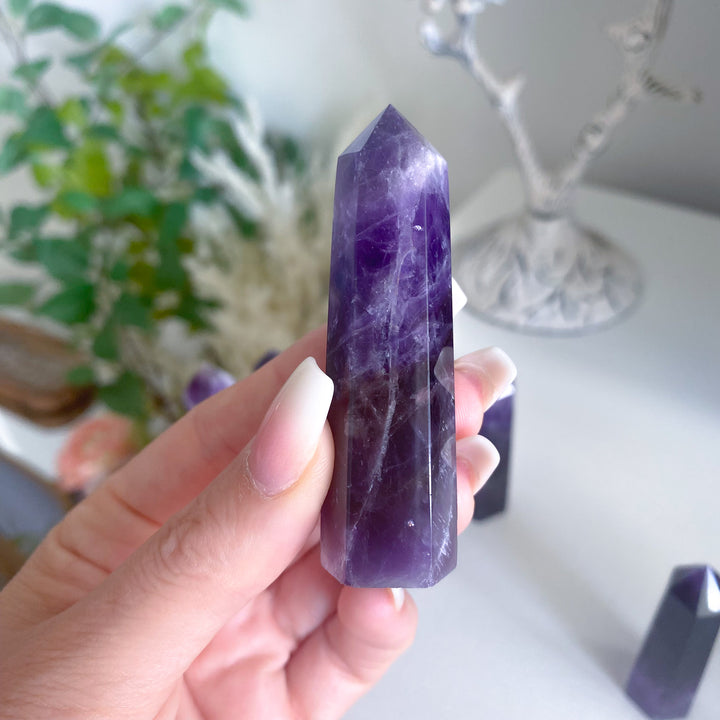 Amethyst Tower: 2.5" - 3"