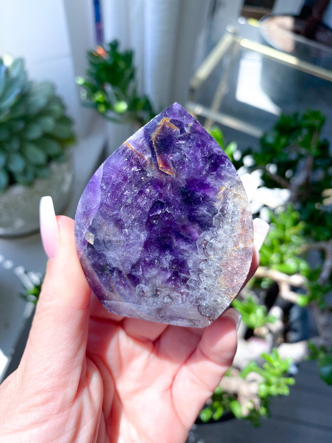 St. Germain Purple Amethyst Flame - Imperfect