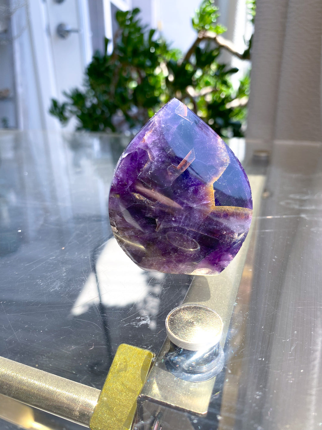St. Germain Purple Amethyst Flame - Imperfect