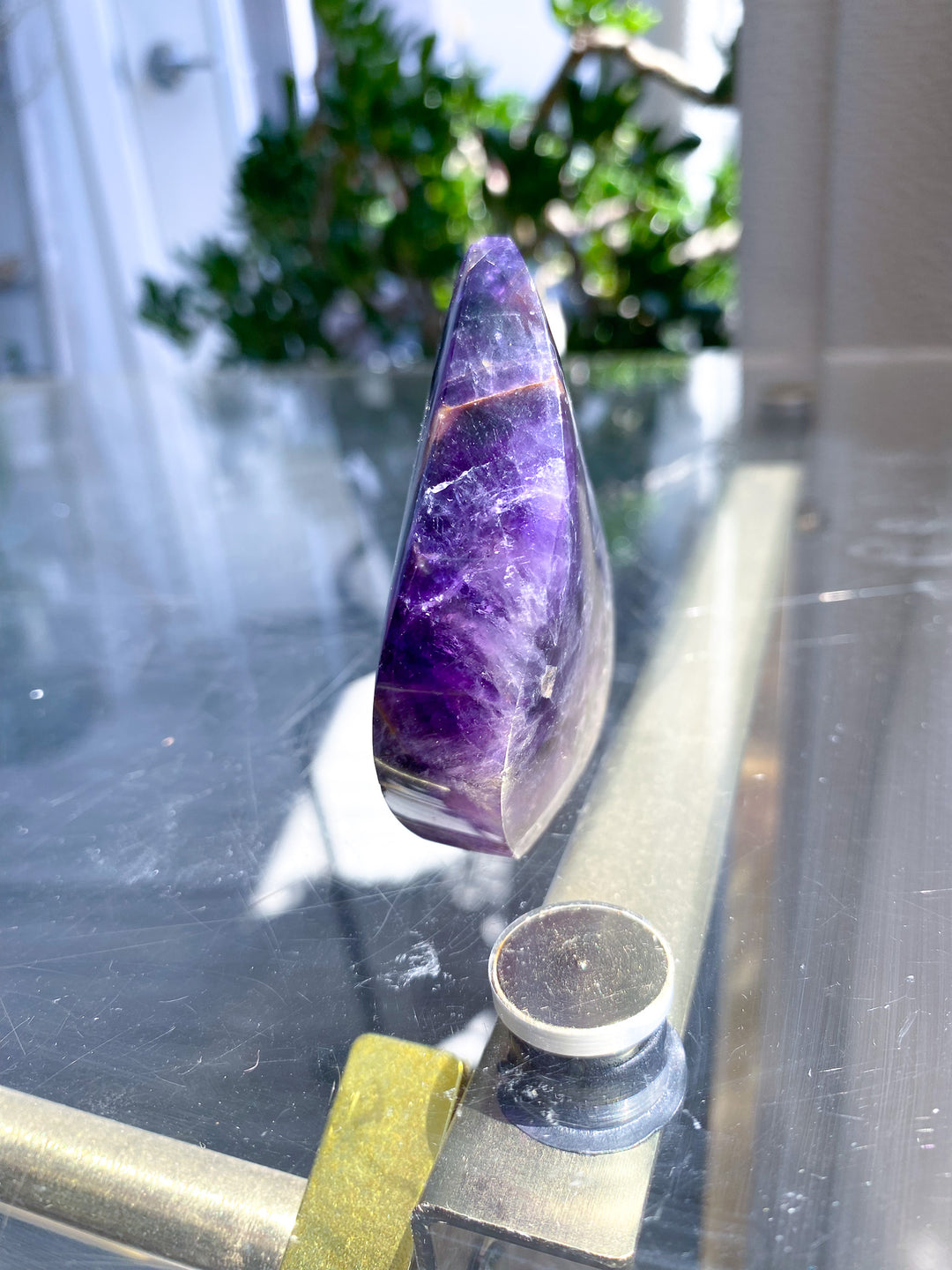 St. Germain Purple Amethyst Flame - Imperfect