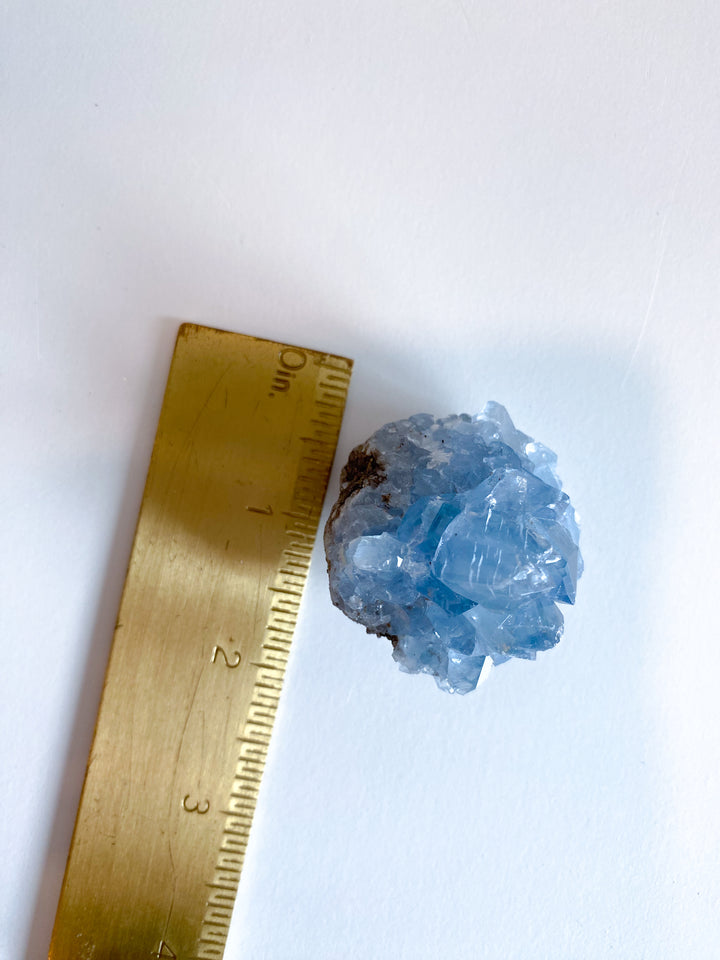 Small Celestite Cluster Chunk Geode #2