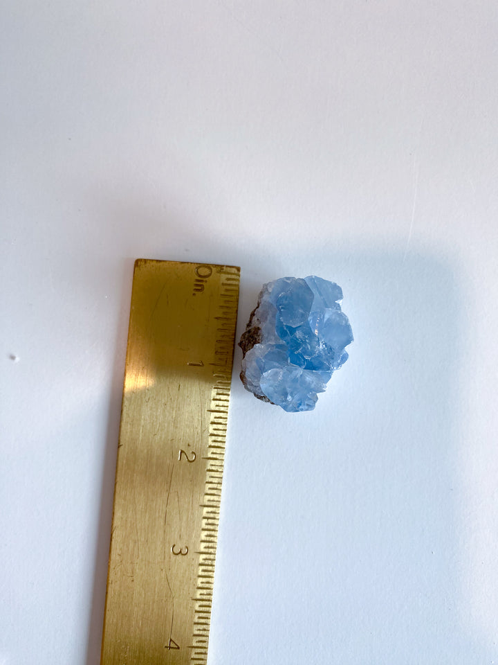 XS Unique Celestite Cluster Chunk Geode #3