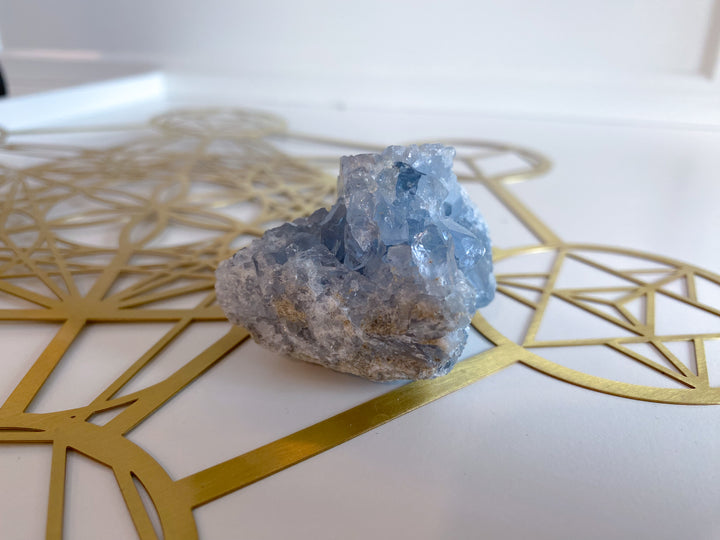 Peaceful Celestite Cluster #7