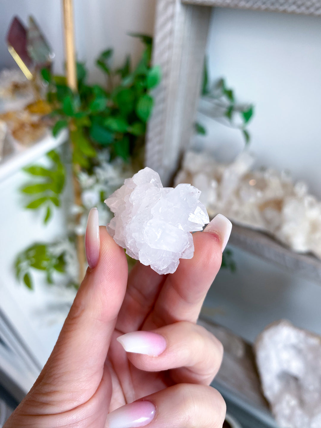 Small White Calcite Rough Piece