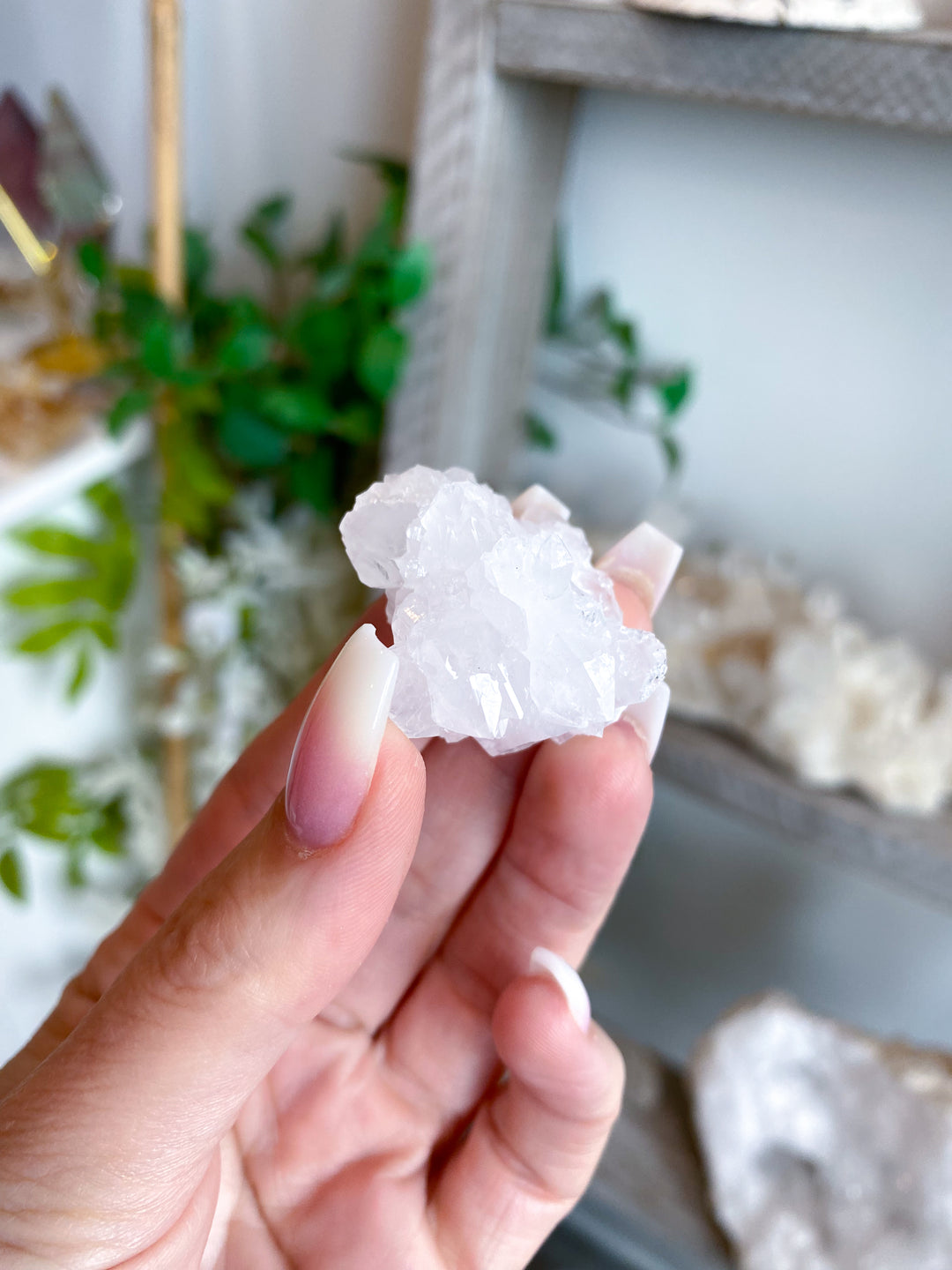 Small White Calcite Rough Piece