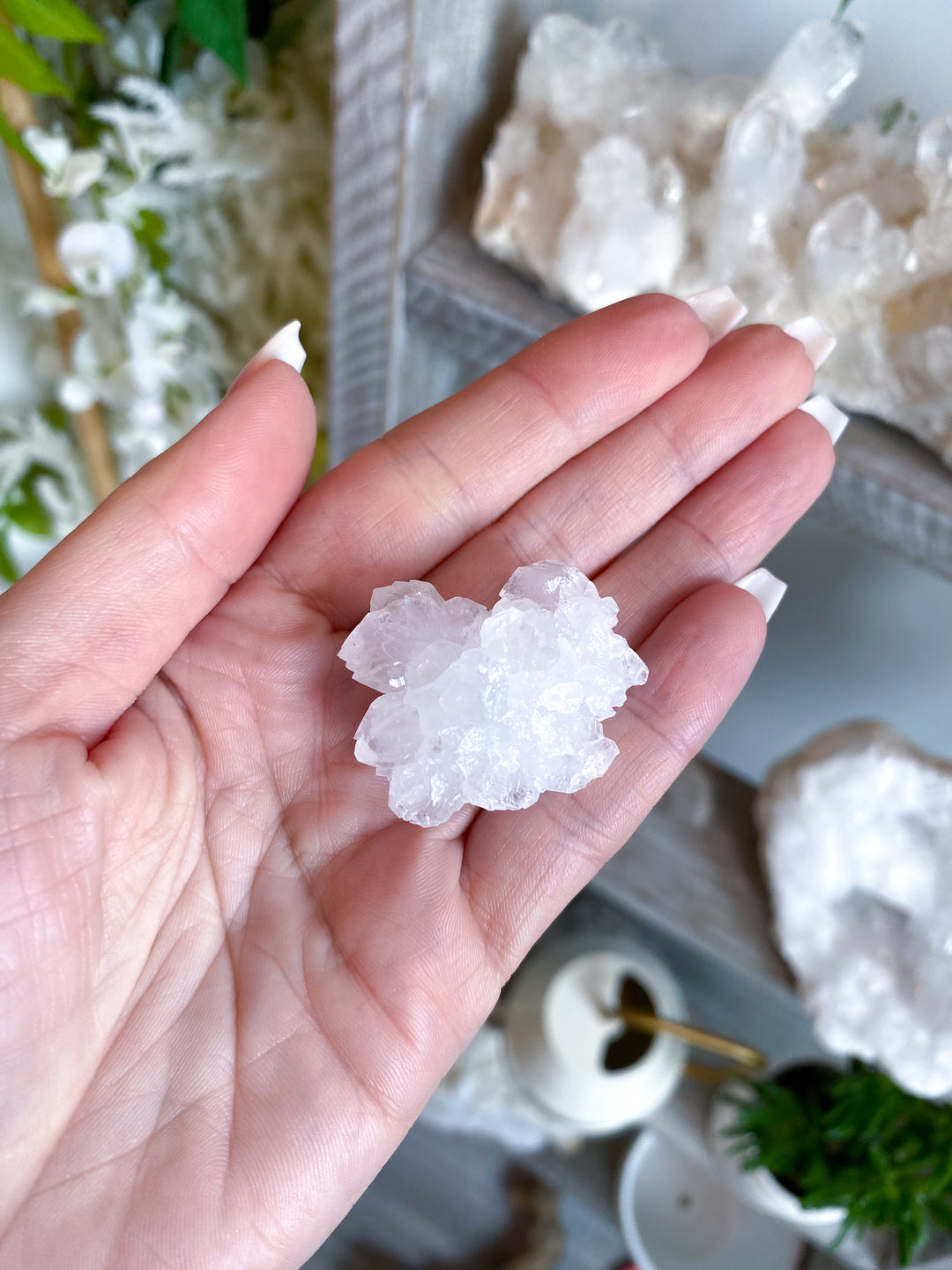 Small White Calcite Rough Piece