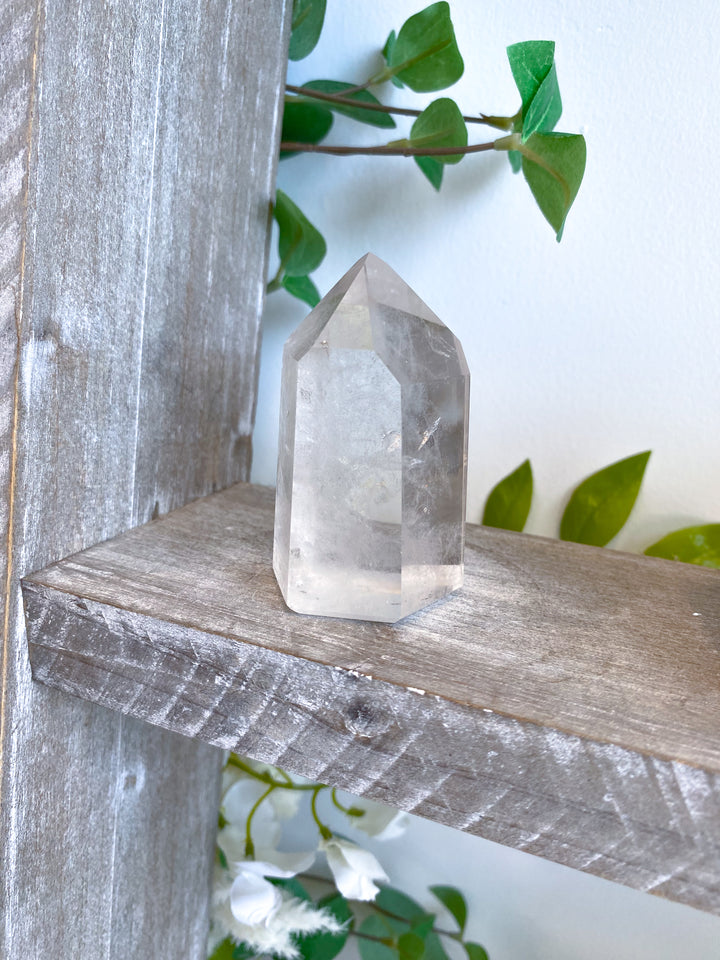 3" Brazilian Clear Quartz Tower
