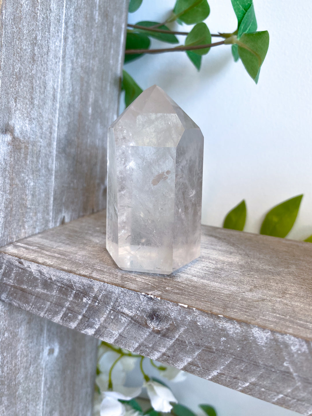 3" Brazilian Clear Quartz Tower