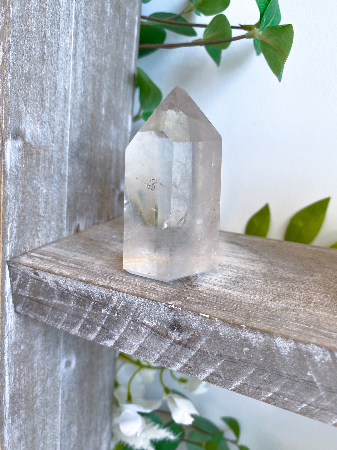 3" Brazilian Clear Quartz Tower