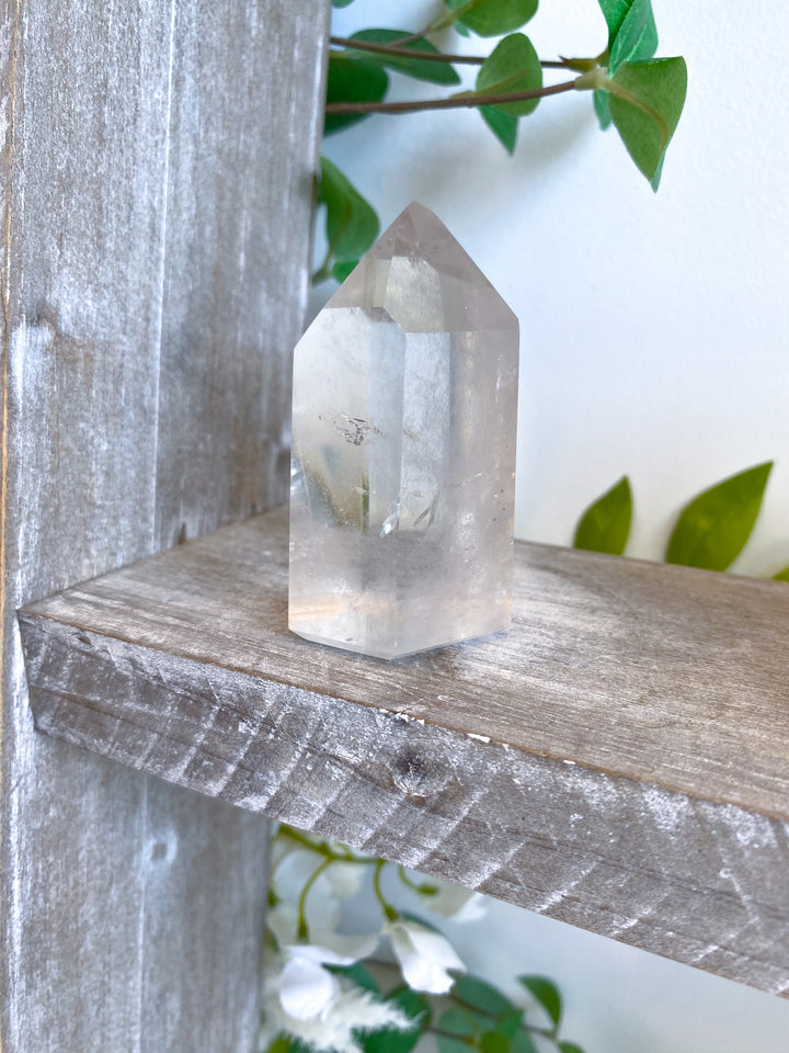 3" Brazilian Clear Quartz Tower