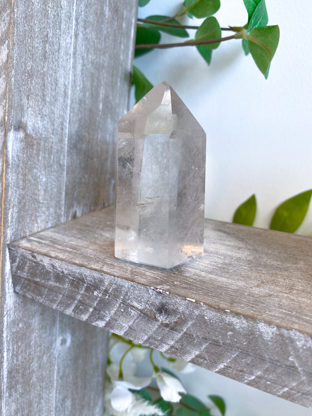 3" Brazilian Clear Quartz Tower