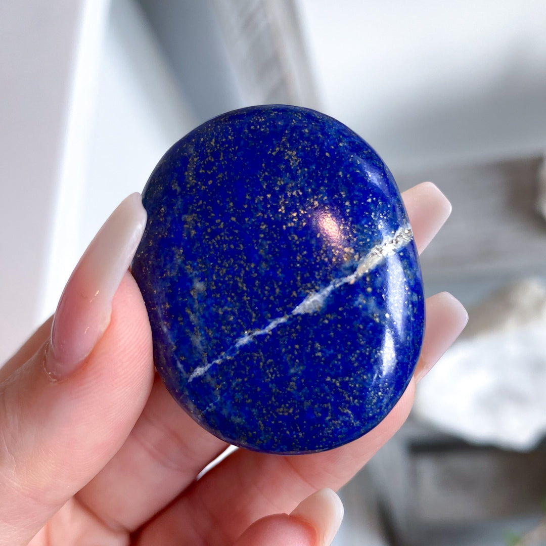 XS Lapis Lazuli Palm Stone